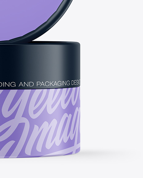 Two Matte Cosmetic Jars Mockup