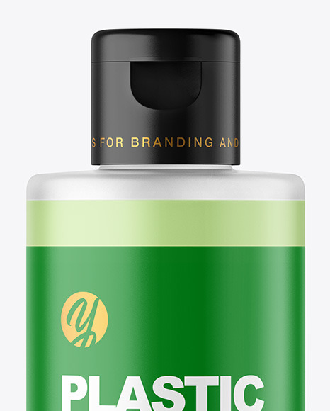 Frosted Liquid Soap Bottle Mockup