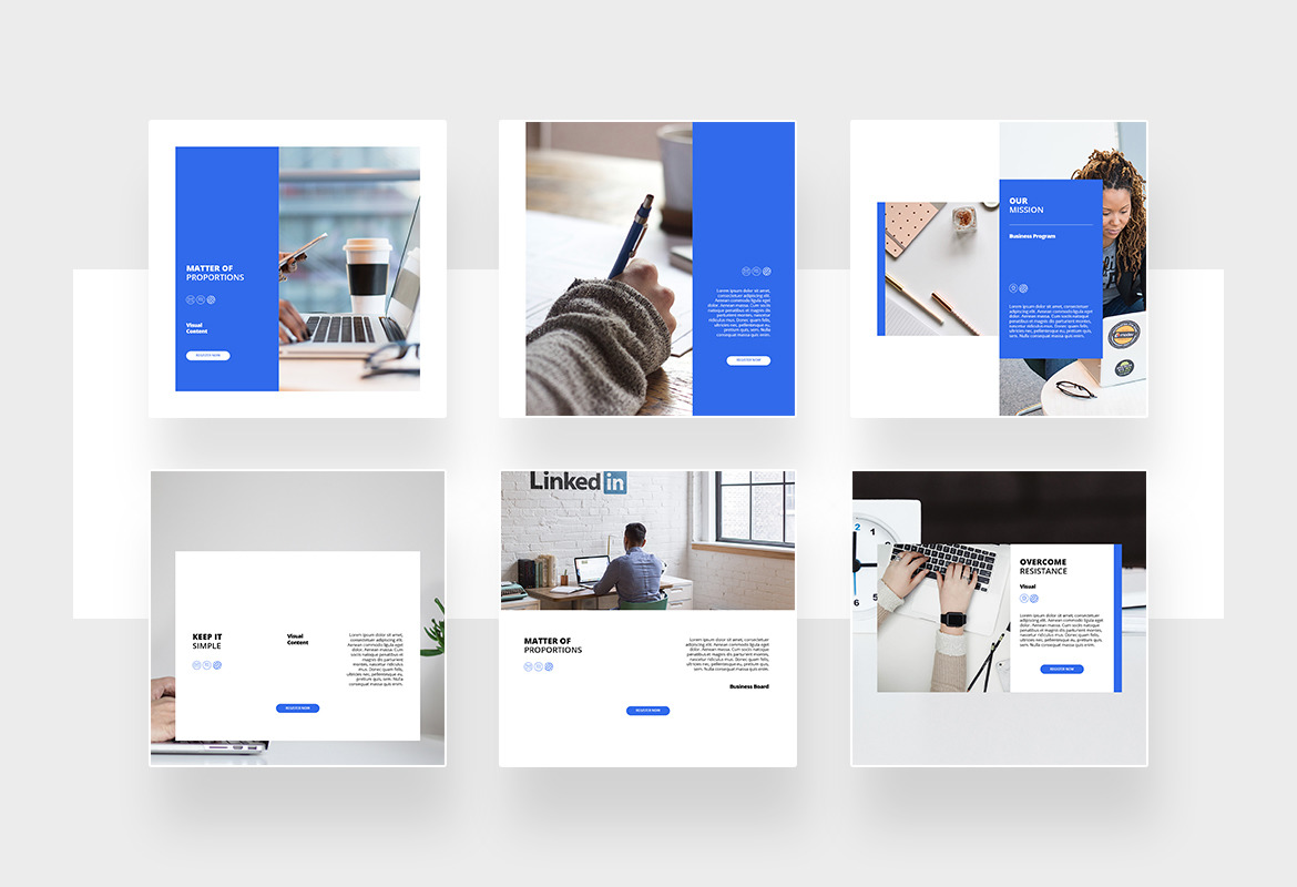 Elegant Business Instagram Post and Story Template Elegant Business Instagram Post and Story Template