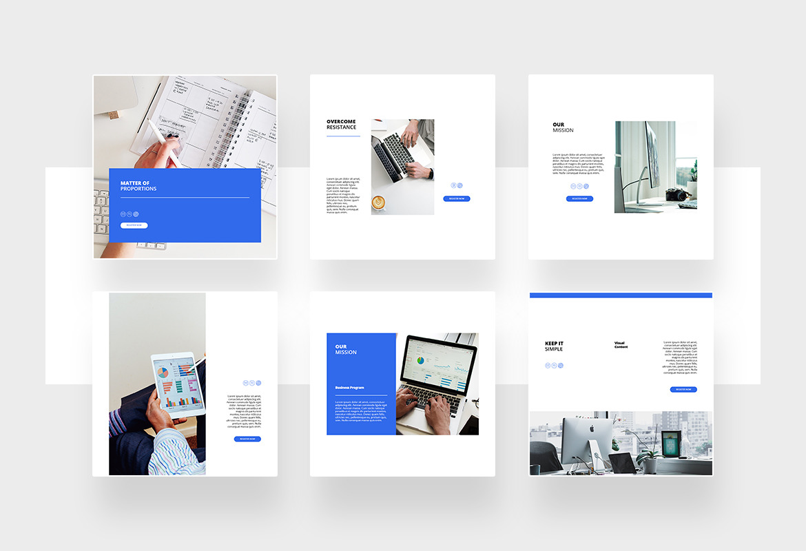 Elegant Business Instagram Post and Story Template Elegant Business Instagram Post and Story Template