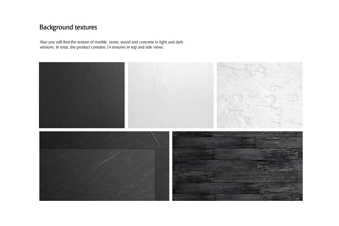 Skateboard Mockups Set Skateboard Mockups Set