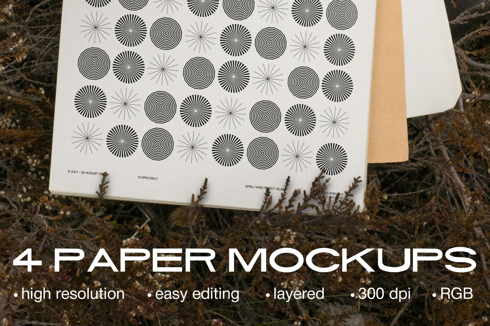 A4 Paper Mockups