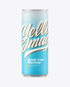 Matte Drink Can Mockup