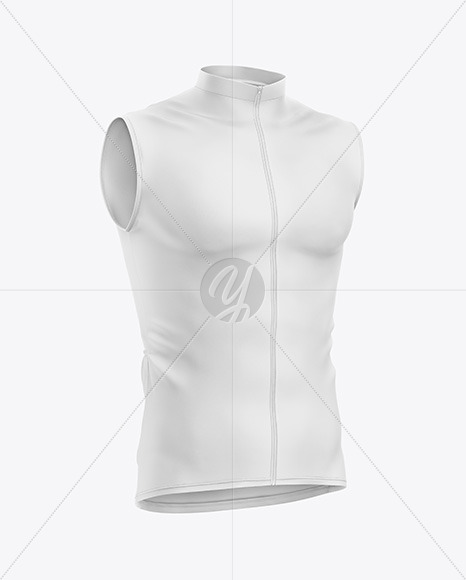 Men’s Cycling Vest Mockup