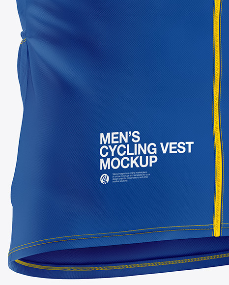 Men’s Cycling Vest Mockup