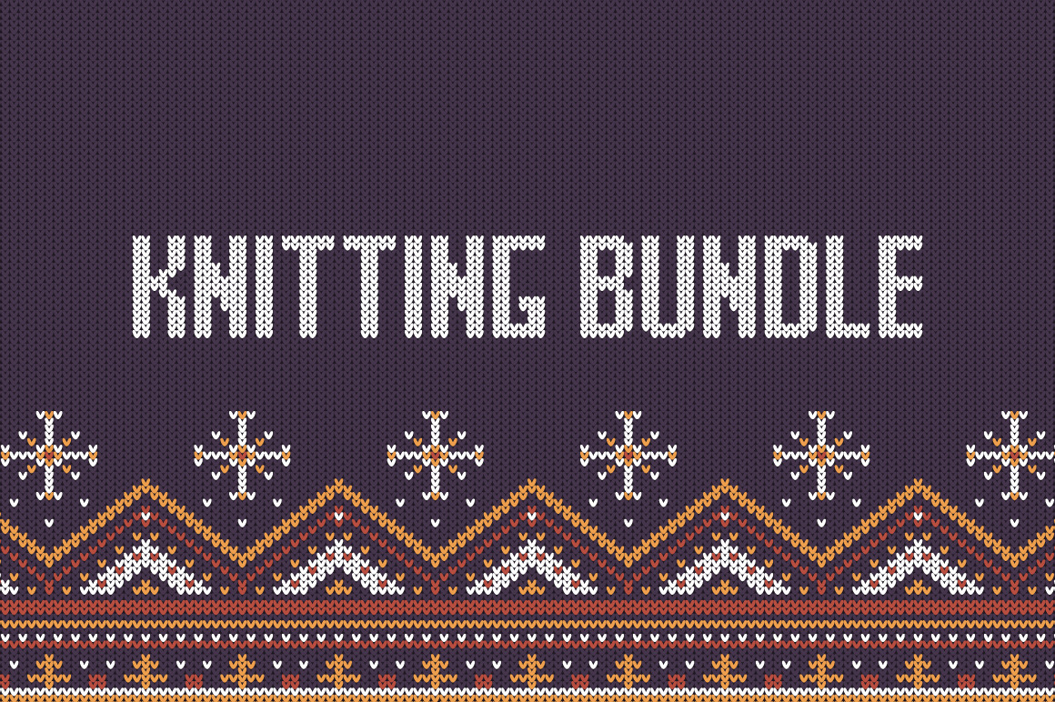 Knitting Ornament Bundle