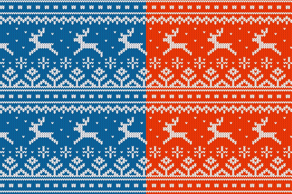 Knitting Ornament Bundle Knitting Ornament Bundle
