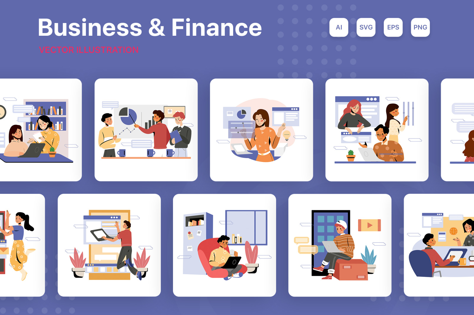 M189_Business Illustrations