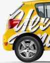 Hatchback Mockup - Side View