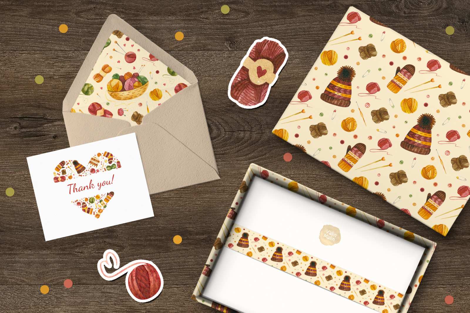Watercolor knitting and crochet clipart. Knitwear clipart for knitter branding, planner stickers. Watercolor knitting and crochet clipart. Knitwear clipart for knitter branding, planner stickers.