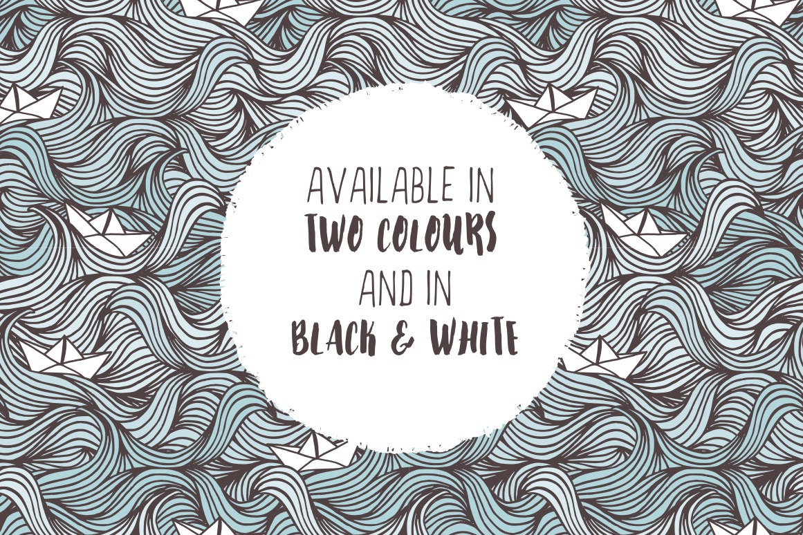 Wave Pattern - Seamless Design Wave Pattern - Seamless Design