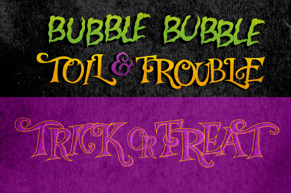 Jeepers Creepers Font Combo Jeepers Creepers Font Combo