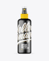 Glossy Spray Bottle Mockup