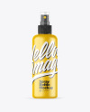 Glossy Spray Bottle Mockup