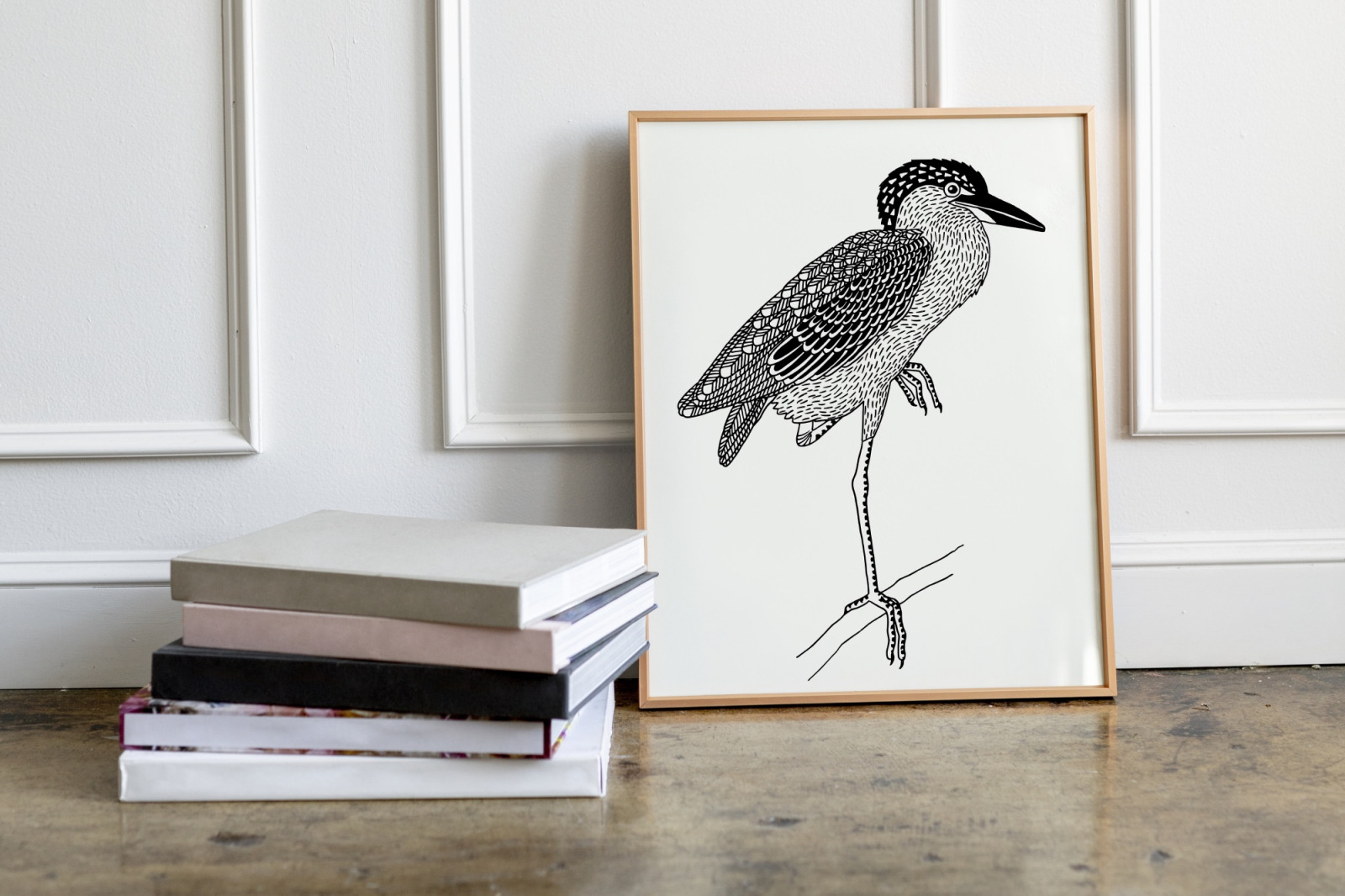 Hand Drawn Illustrations of Birds