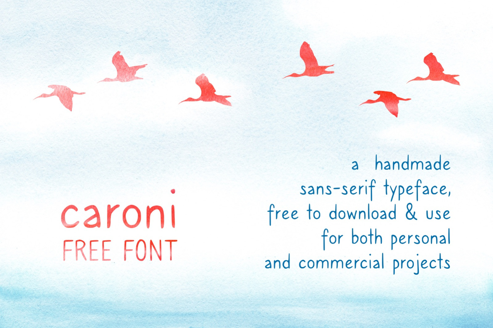 Caroni - A Handmade Typeface