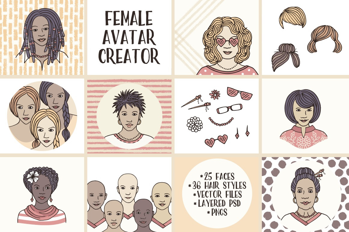 Huge Collection of 220 Diverse Faces Huge Collection of 220 Diverse Faces