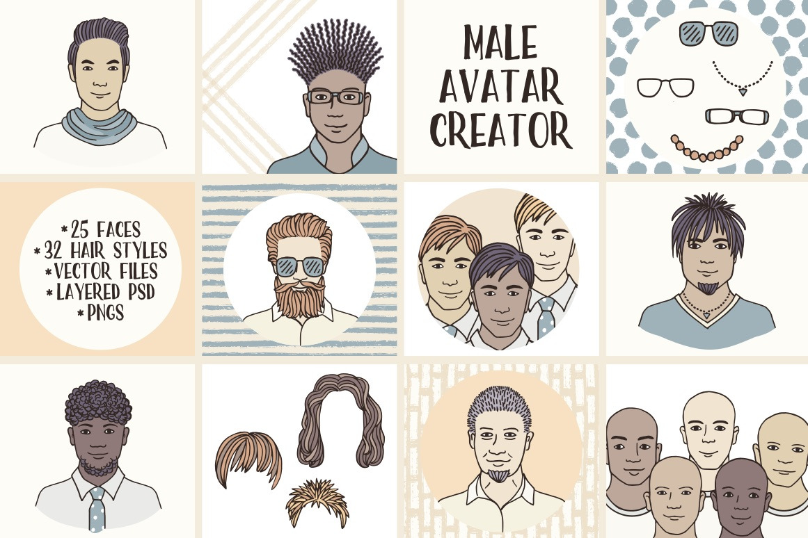 Huge Collection of 220 Diverse Faces Huge Collection of 220 Diverse Faces