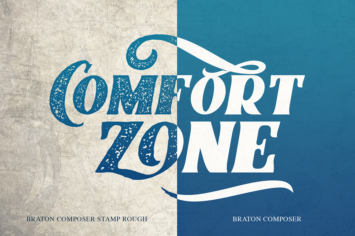 Braton Composer Typeface