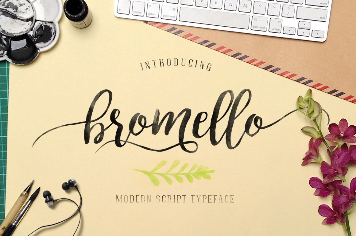 Bromello Typeface