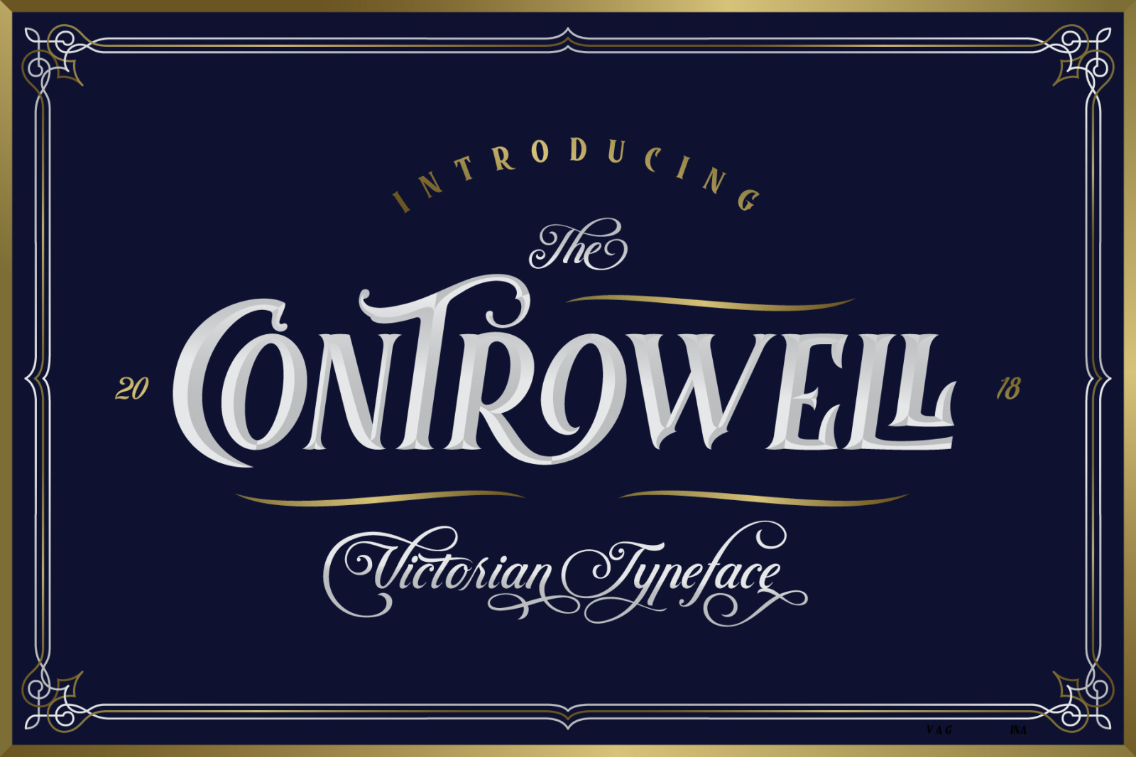 Controwell Victorian Typeface Controwell Victorian Typeface