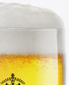 Pilsner Beer Glass Mockup