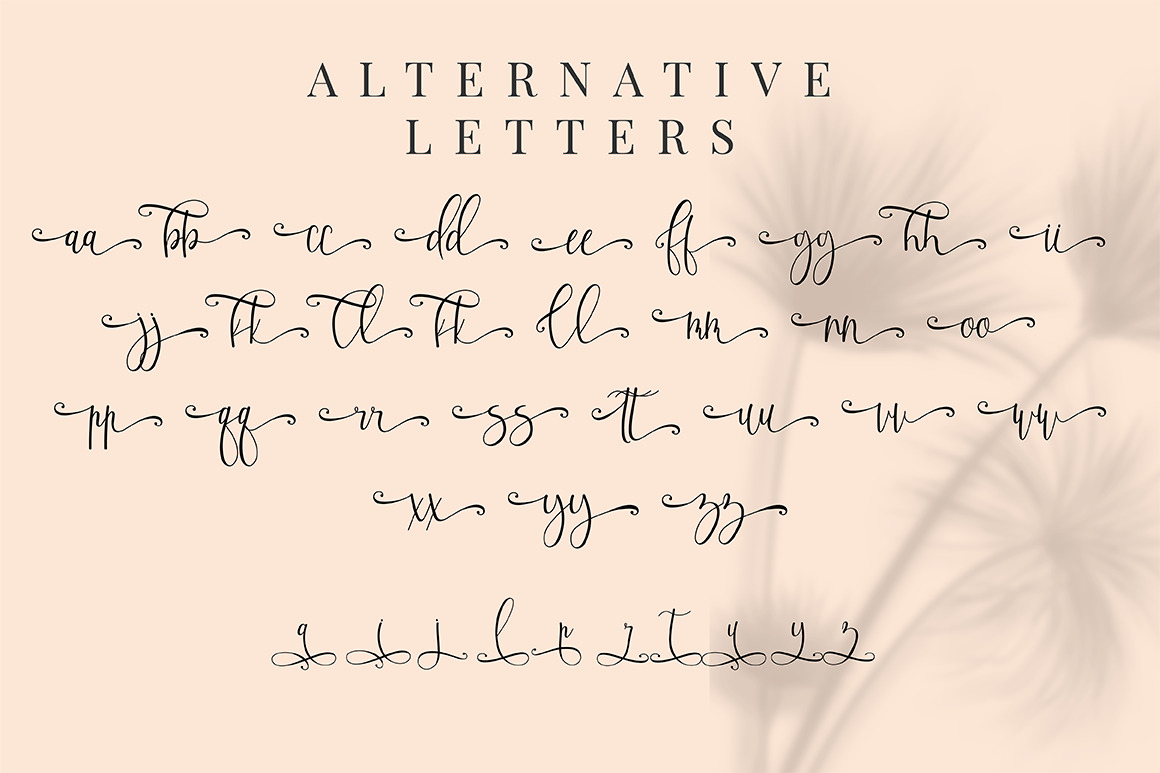 Amarithe - Elegant Script Font Amarithe - Elegant Script Font
