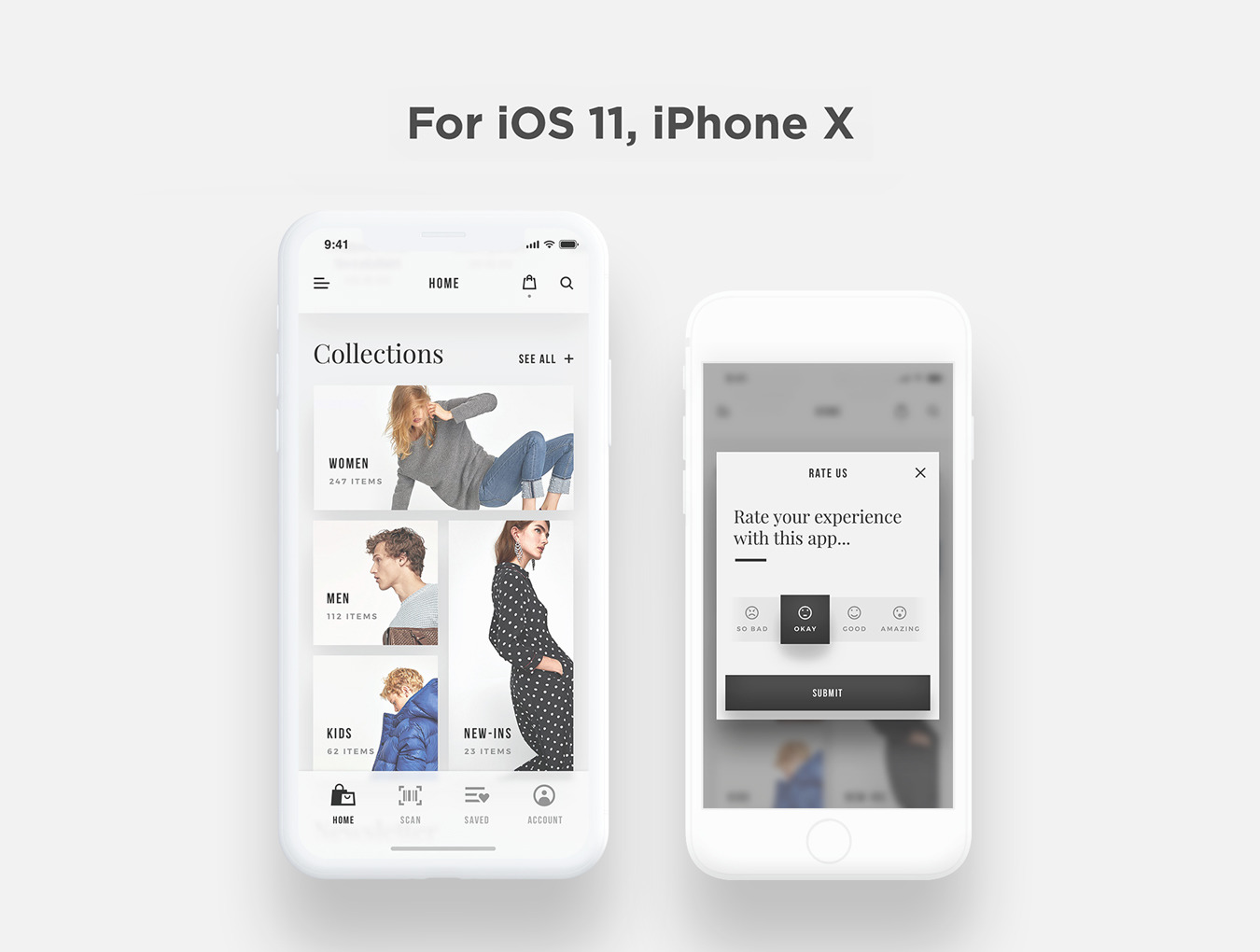 Marnie - Elegant Shopping App UI Kit Marnie - Elegant Shopping App UI Kit