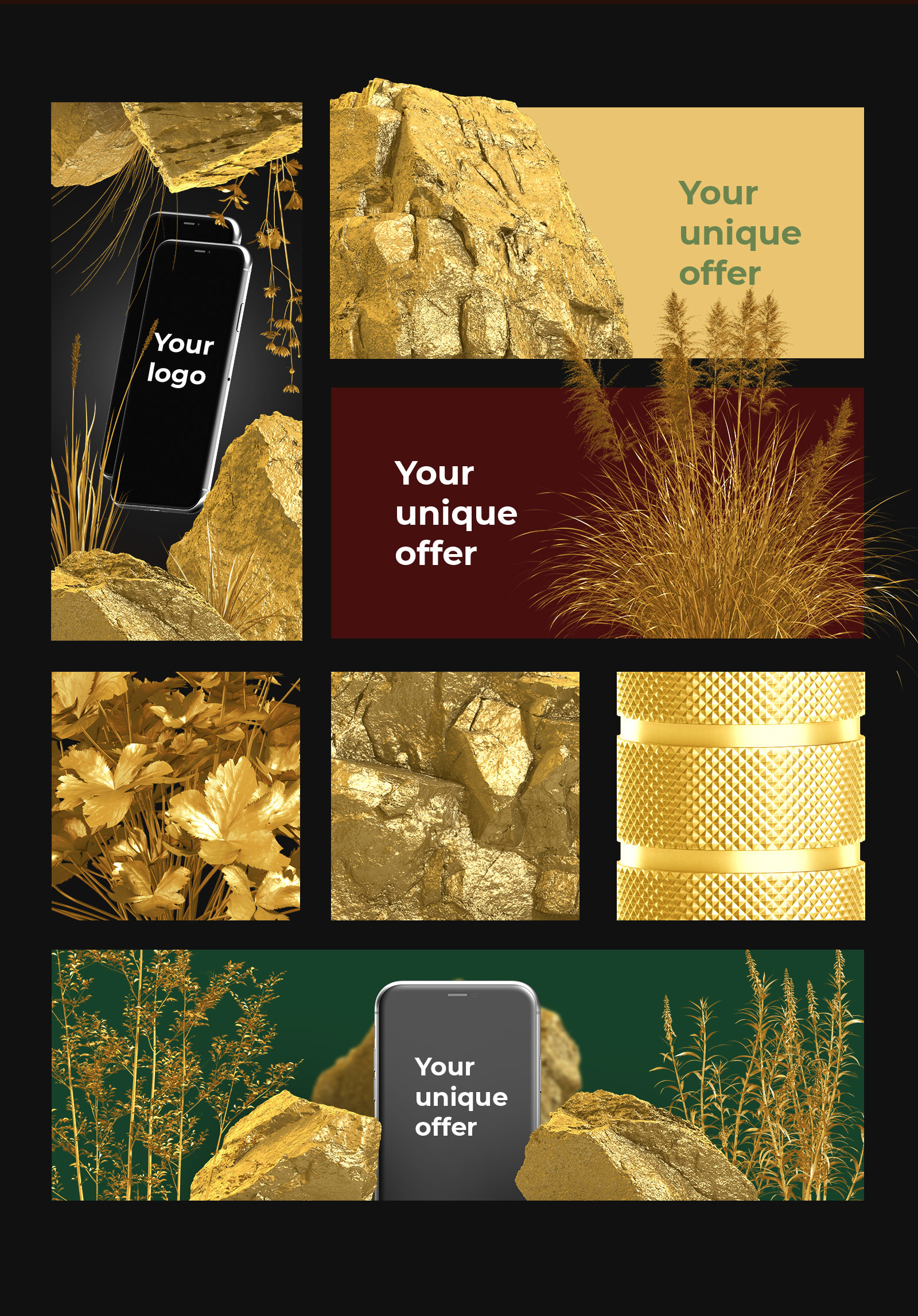 Golden nature collection #04 Golden nature collection #04