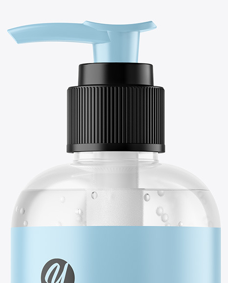 Clear Cosmetic Bottle Mockup Clear Cosmetic Bottle Mockup