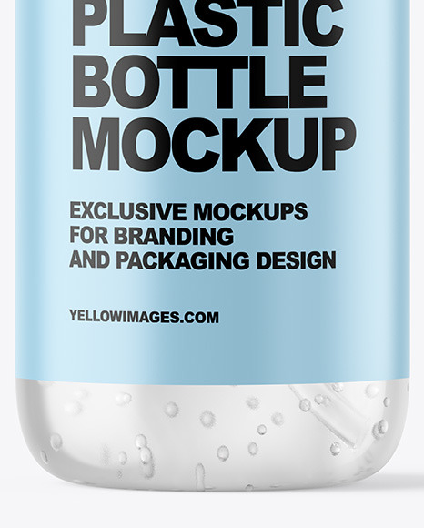 Clear Cosmetic Bottle Mockup Clear Cosmetic Bottle Mockup