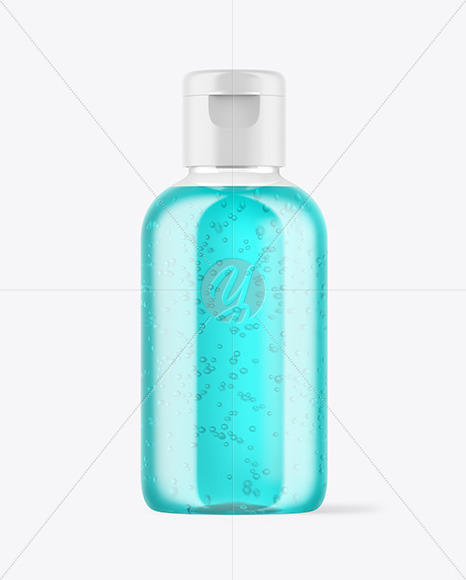 Color Liquid Cosmetic Bottle Mockup