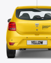 Hatchback Mockup - Back View